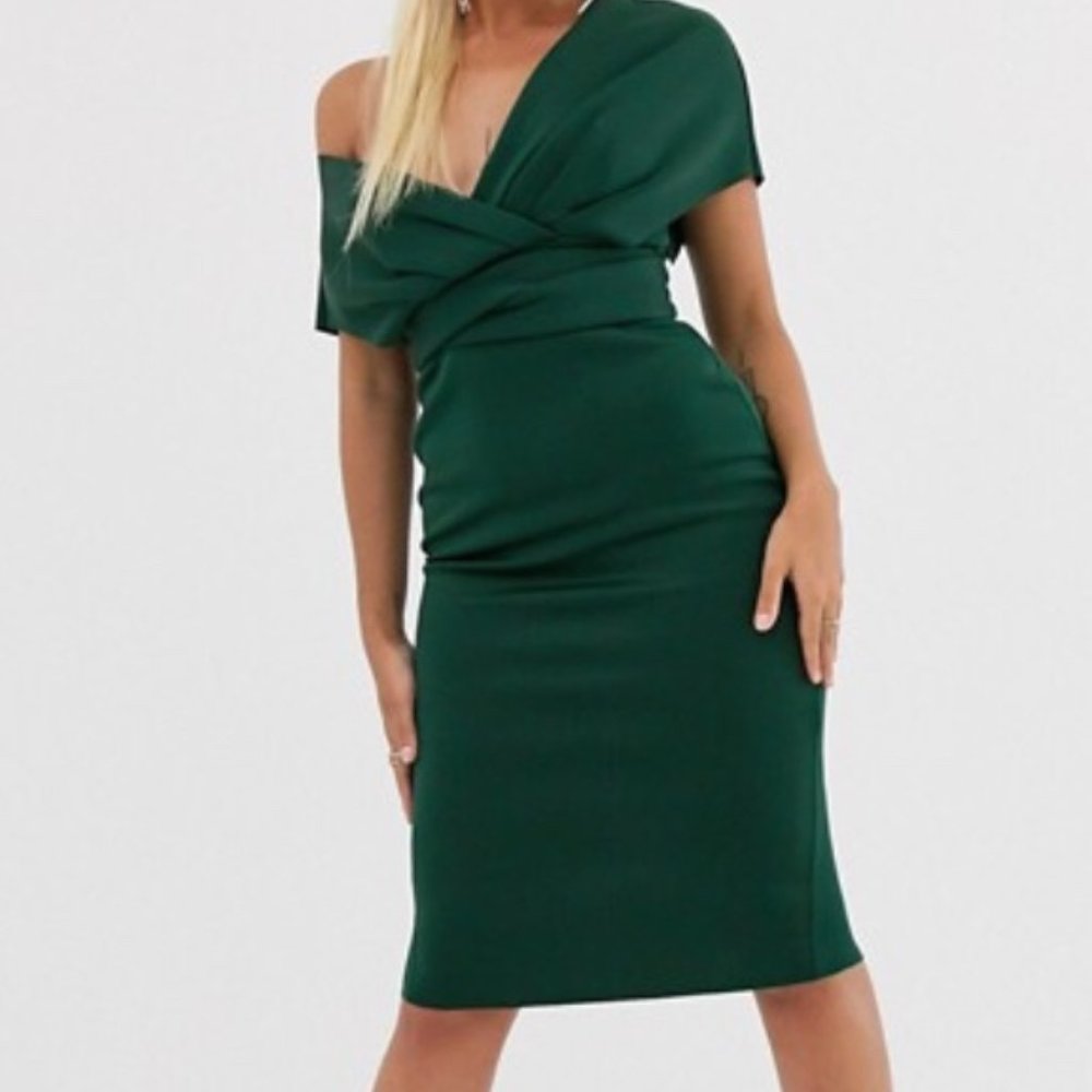HOST PICK - ASOS PETITE MIDI PENCIL DRESS
